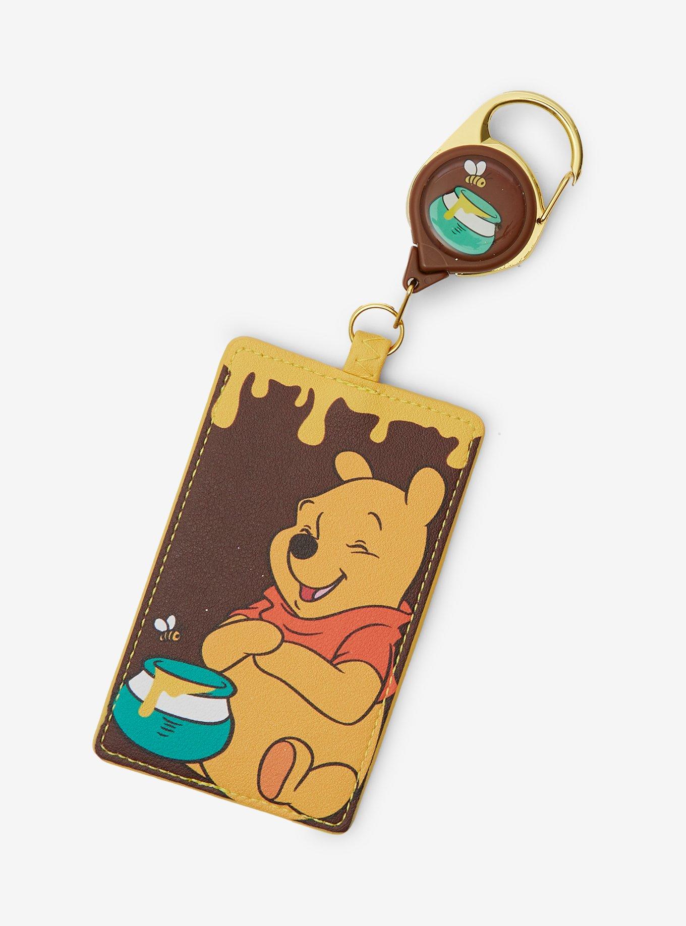 Disney Winnie The Pooh Retractable ID Card Badge Holder Alligator