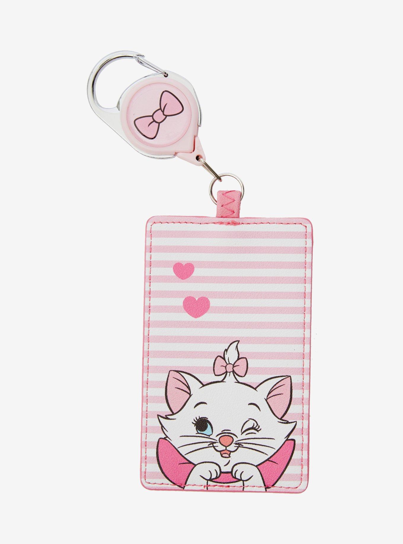 Loungefly Disney The Aristocats Marie Lady Retractable Lanyard - BoxLunch Exclusive, , hi-res