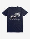 Felix The Cat Bunny Hat Trick T-Shirt, NAVY, hi-res