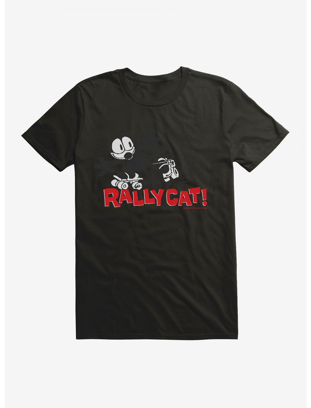 Felix The Cat Rally Cat T-Shirt, BLACK, hi-res