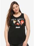 Scooby-Doo Hex Girls Trio Girls Muscle Top Plus Size, MULTI, hi-res