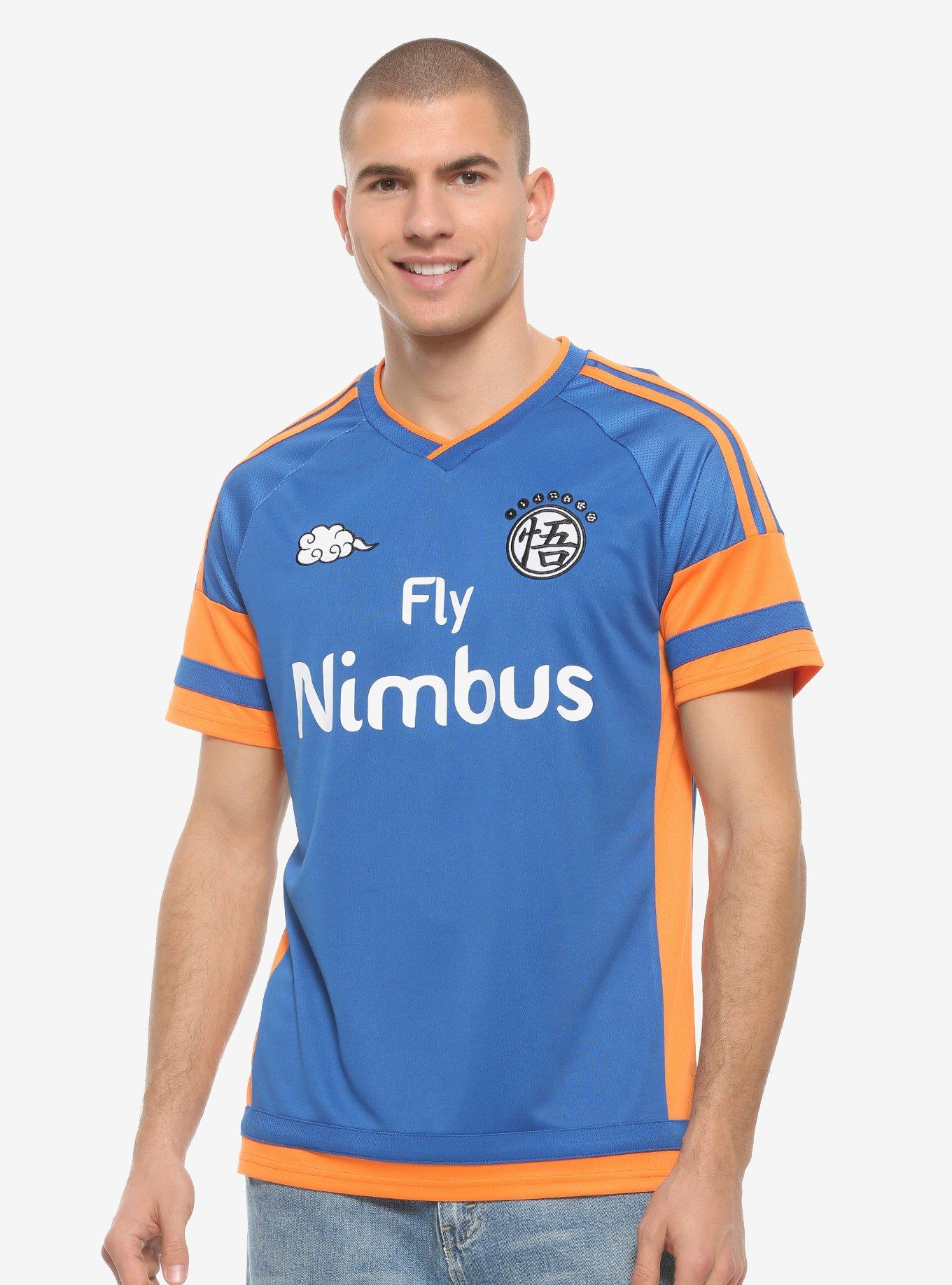 Dragon Ball Z Fly Nimbus Blue Jersey, BLUE, hi-res