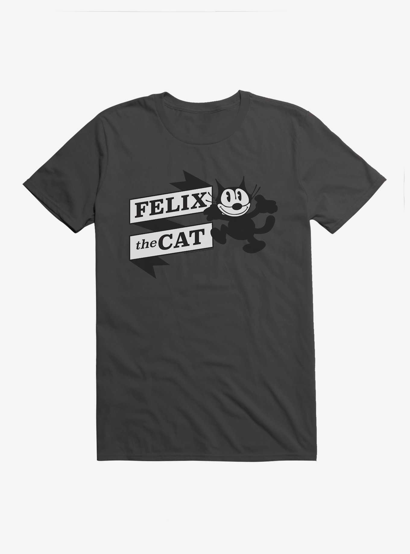 Felix The Cat Happy Logo T-Shirt, , hi-res