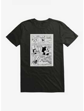 Felix The Cat Hot Air Balloon Comic Strip T-Shirt, , hi-res