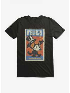Felix The Cat The Original Movie Cat Poster T-Shirt, , hi-res