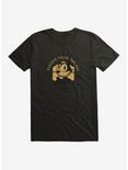 Felix The Cat Vintage Gold Logo T-Shirt, BLACK, hi-res