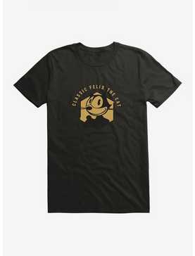 Felix The Cat Vintage Gold Logo T-Shirt, , hi-res