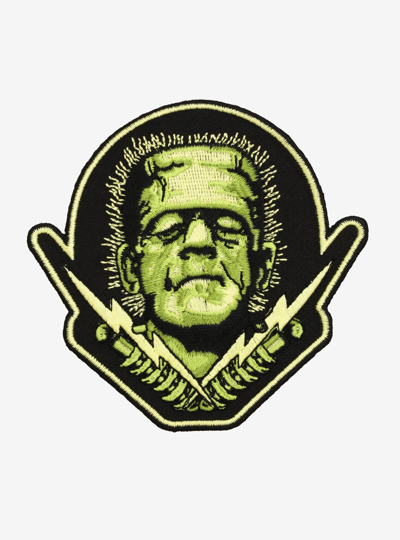 Rock Rebel Frankenstein Bolts Patch, , hi-res