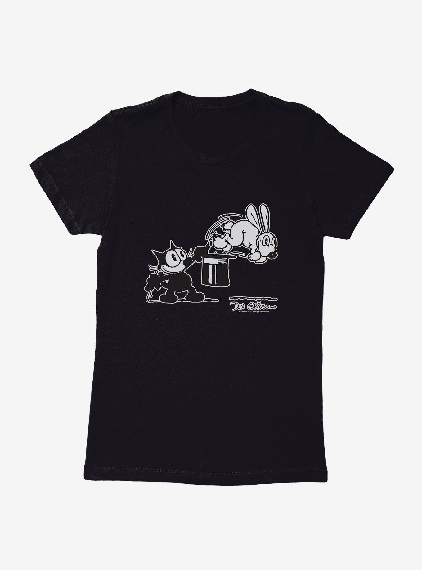 Felix The Cat Bunny Hat Trick Womens T-Shirt | BoxLunch