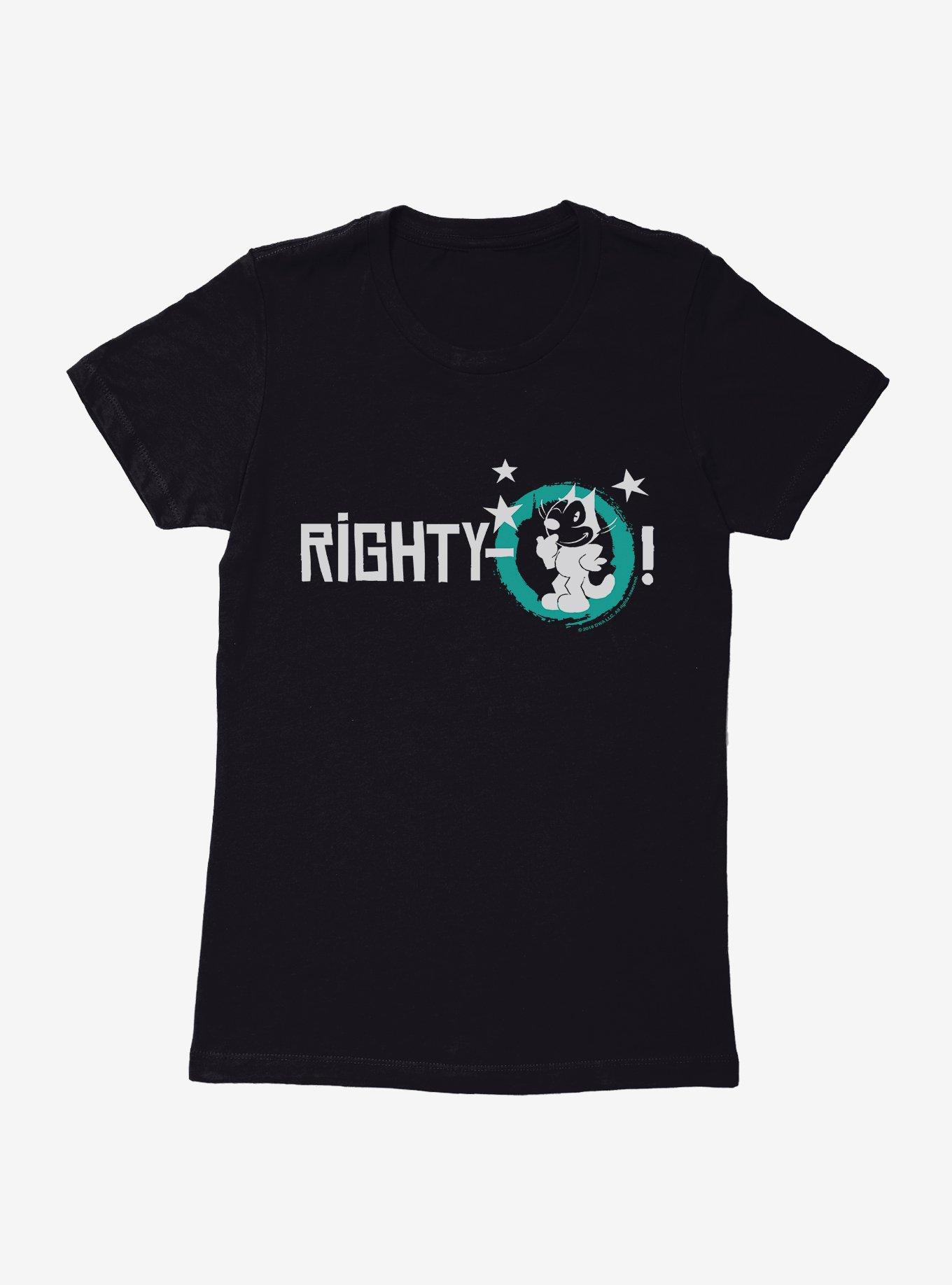 Felix The Cat Righty-O! Felix Womens T-Shirt, , hi-res