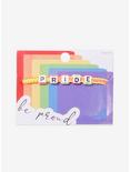 Rainbow Pride Letter Bead Cord Bracelet, , hi-res