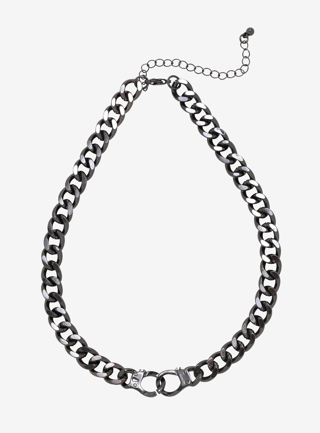 Handcuff Chain Choker, , hi-res