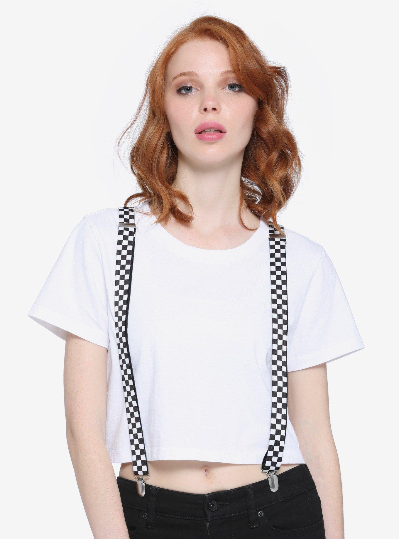 Checkered Suspenders, , hi-res
