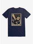 Felix The Cat Baseball Card T-Shirt, MIDNIGHT NAVY, hi-res