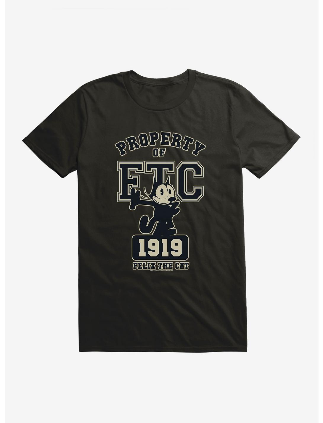 Felix The Cat Property of FTC 1919 T-Shirt, BLACK, hi-res