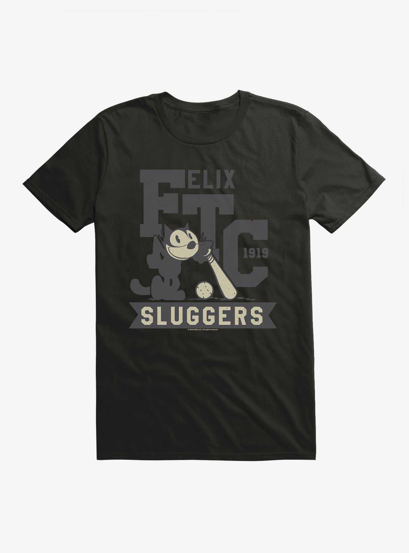 Felix The Cat Sluggers Baseball T-Shirt , , hi-res