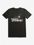 Felix The Cat Touchdown Football T-Shirt, BLACK, hi-res