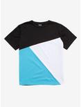 Black Color-Block T-Shirt, MULTI, hi-res