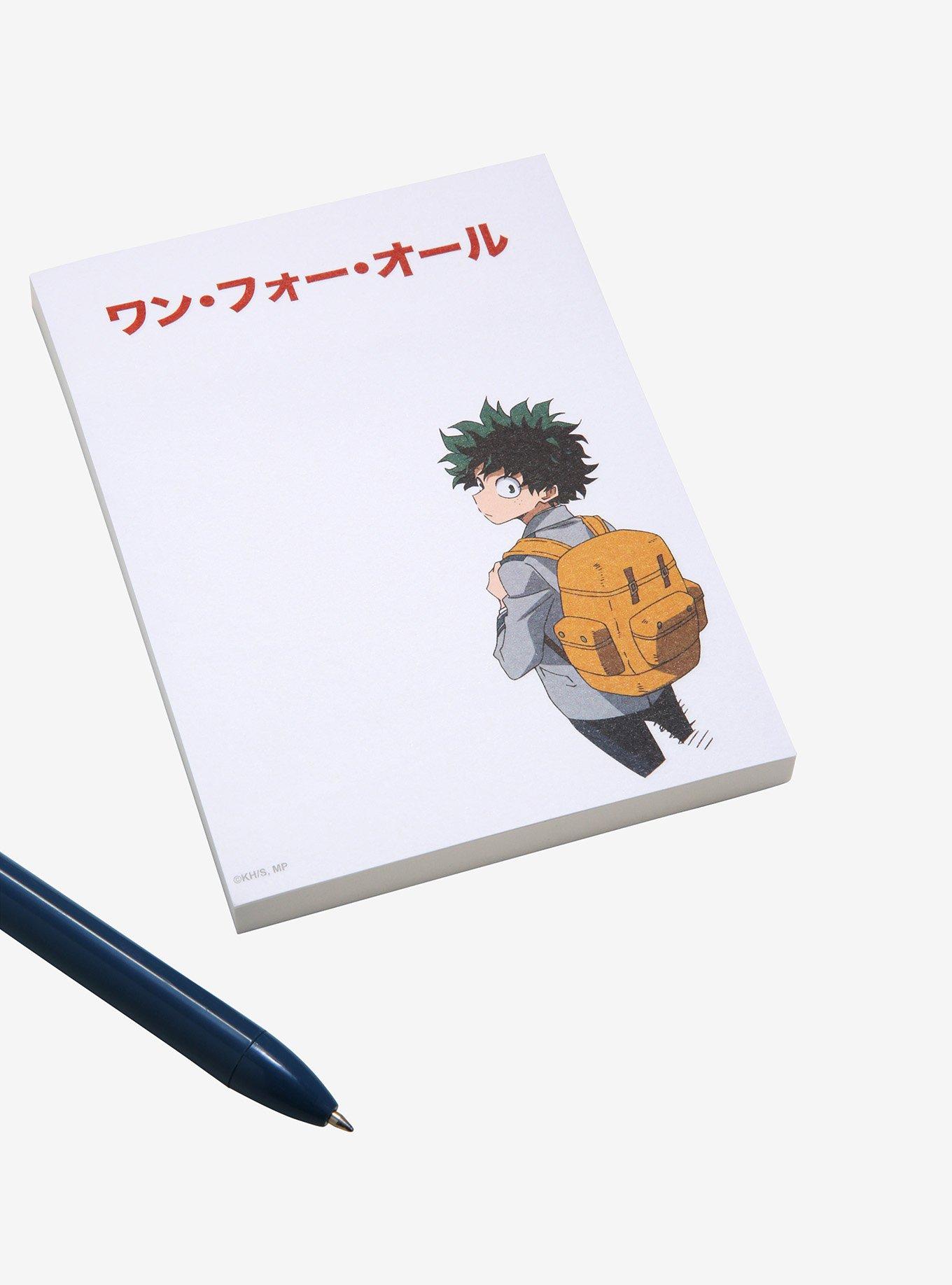 My Hero Academia Deku Katakana Sticky Notes | BoxLunch