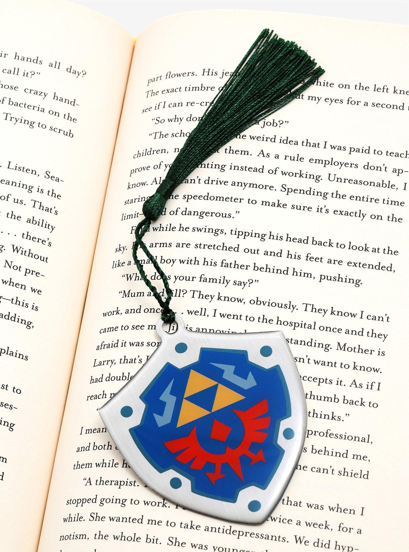 Nintendo The Legend of Zelda Hylian Shield Bookmark - BoxLunch Exclusive, , hi-res