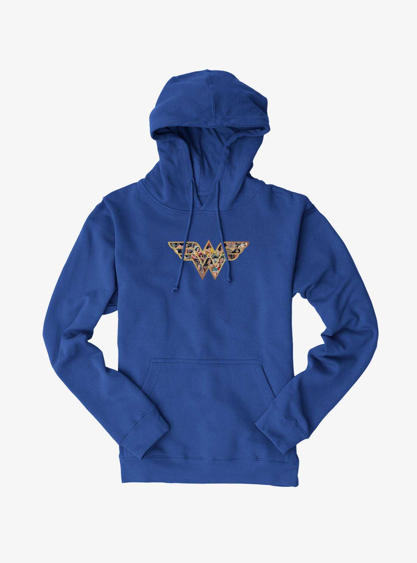 Dc - Wonder Woman Logo #1 Adult Pull-Over Hoodie by Brand A - Fine Art  America