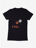 Felix The Cat The Cat Cafe Felix Womens T-Shirt, BLACK, hi-res
