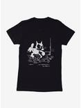 Felix The Cat Don't Take The Cheese Womens T-Shirt, BLACK, hi-res