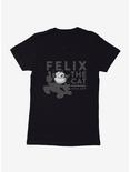 Felix The Cat Distressed Logo Womens T-Shirt, , hi-res