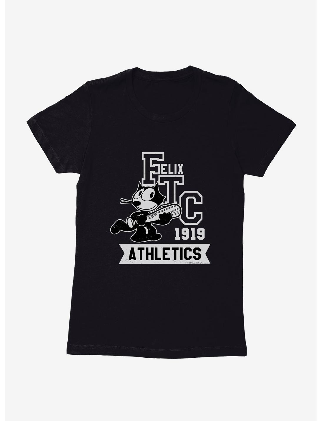 Felix The Cat 1919 Athletics Womens T-Shirt, BLACK, hi-res