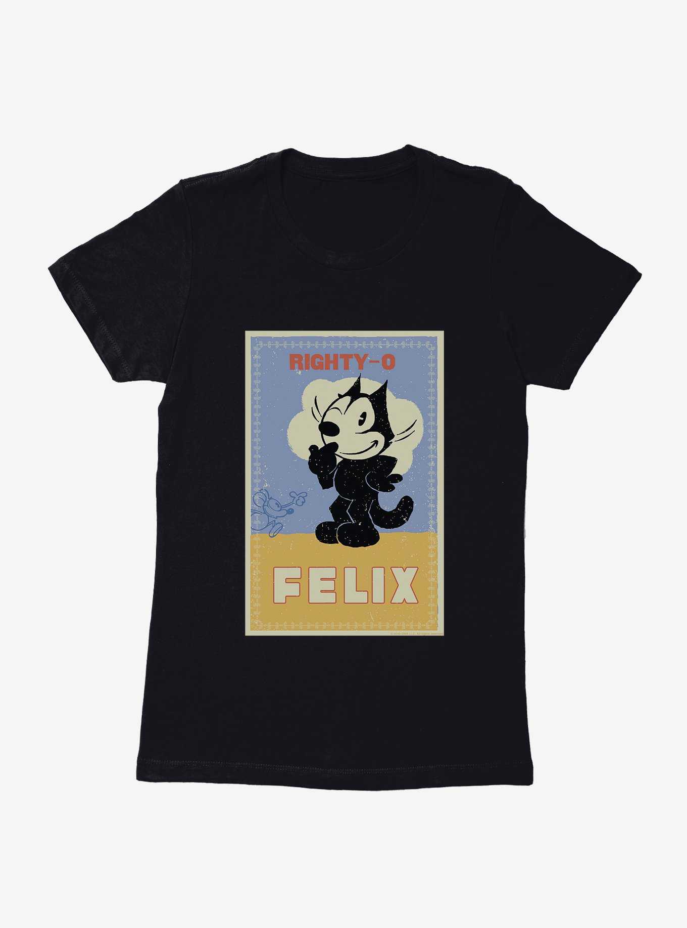 Felix The Cat Mighty-O Womens T-Shirt, , hi-res
