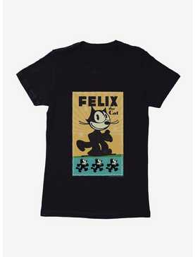 Felix The Cat Running Felix Poster Womens T-Shirt, , hi-res
