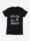 Felix The Cat Hey Varsity Womens T-Shirt, BLACK, hi-res