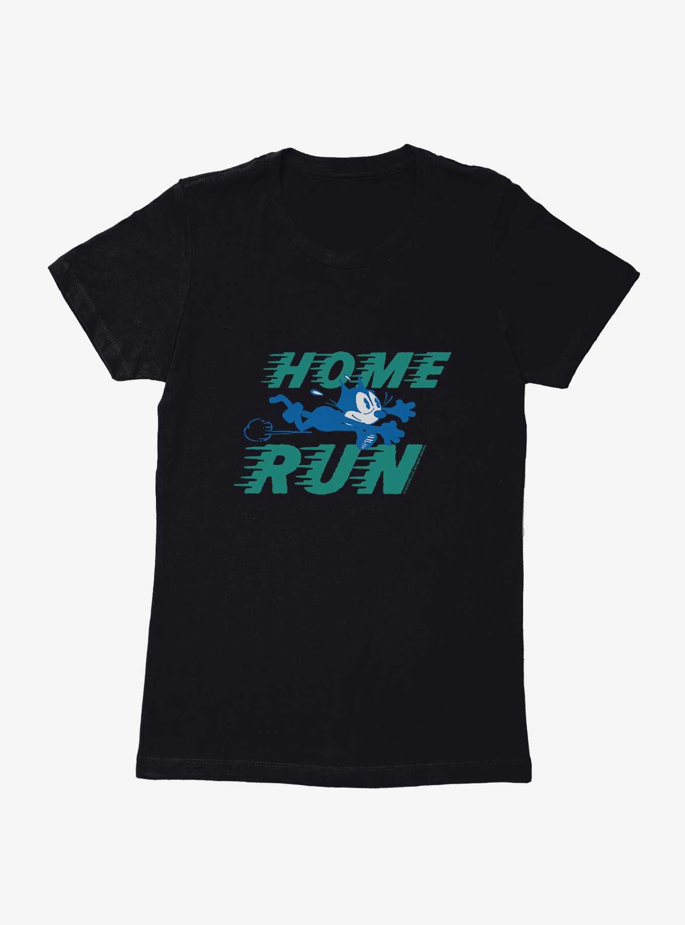 Felix The Cat Home Run Baseball Womens T-Shirt, , hi-res