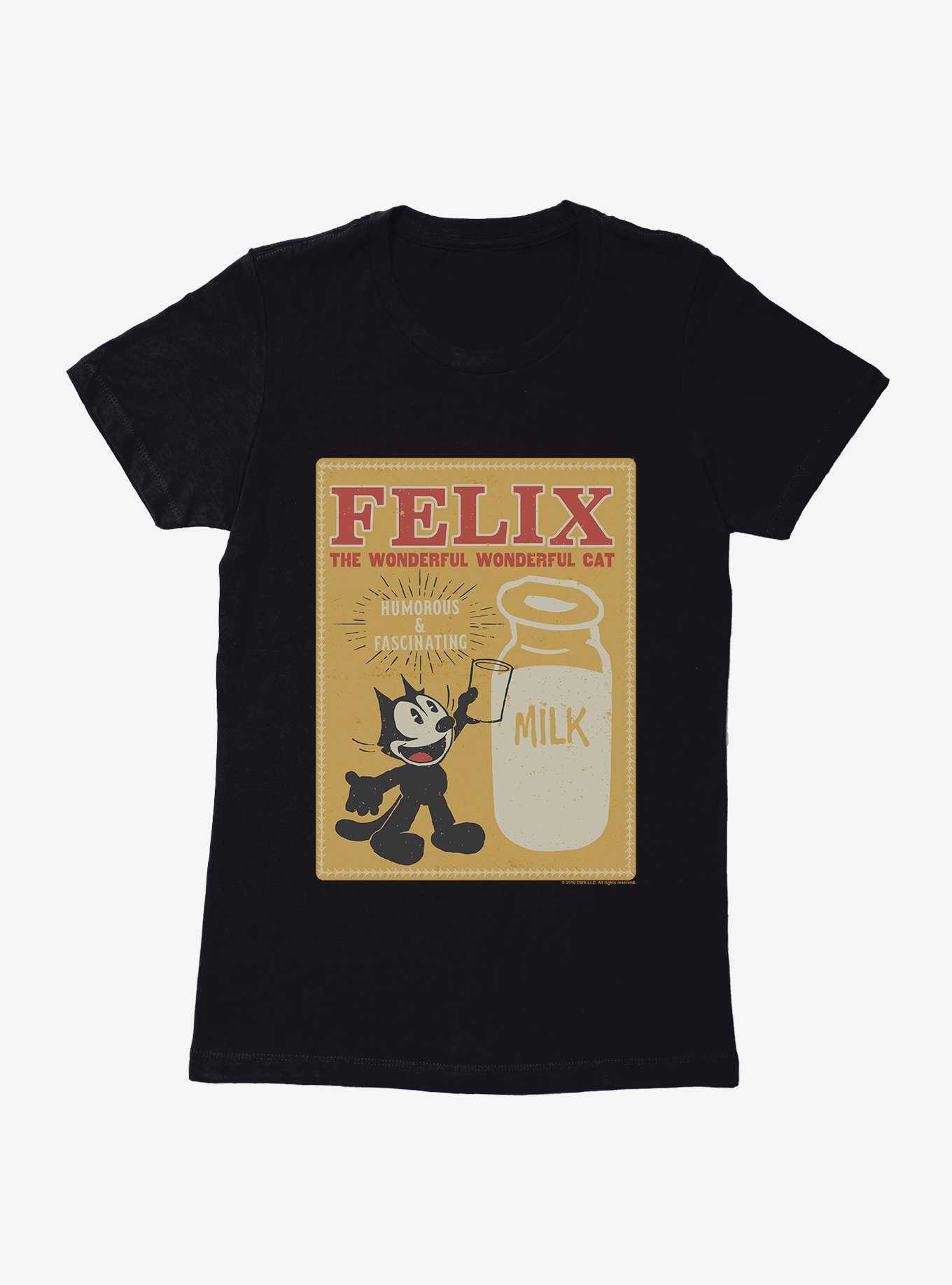 Felix The Cat The Wonderful Cat Womens T-Shirt, , hi-res