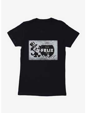 Felix The Cat Vintage Logo Poster Womens T-Shirt, , hi-res
