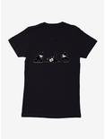 Felix The Cat Worried Faces Womens T-Shirt, BLACK, hi-res