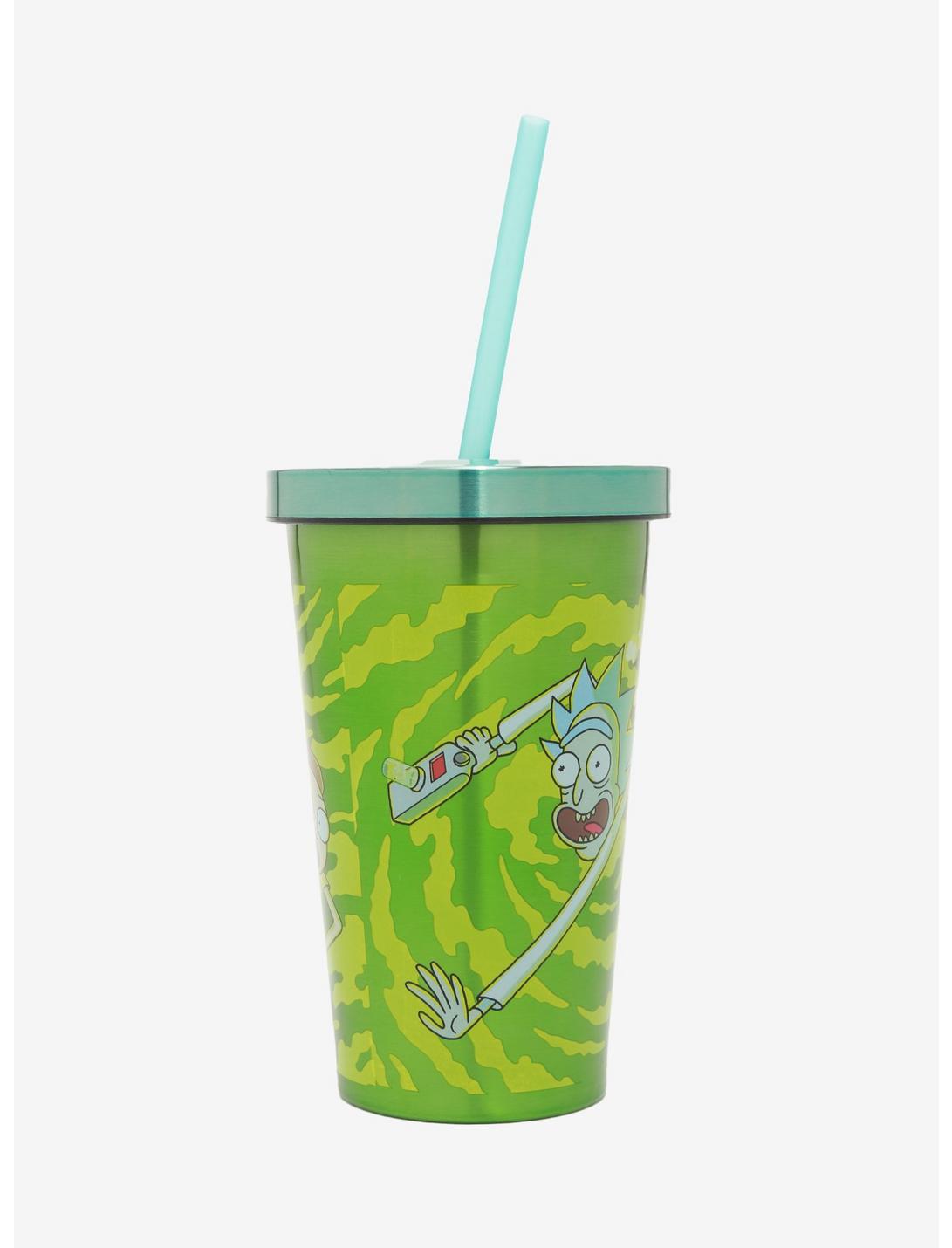 Rick and Morty Stainless Steel Tumbler, , hi-res