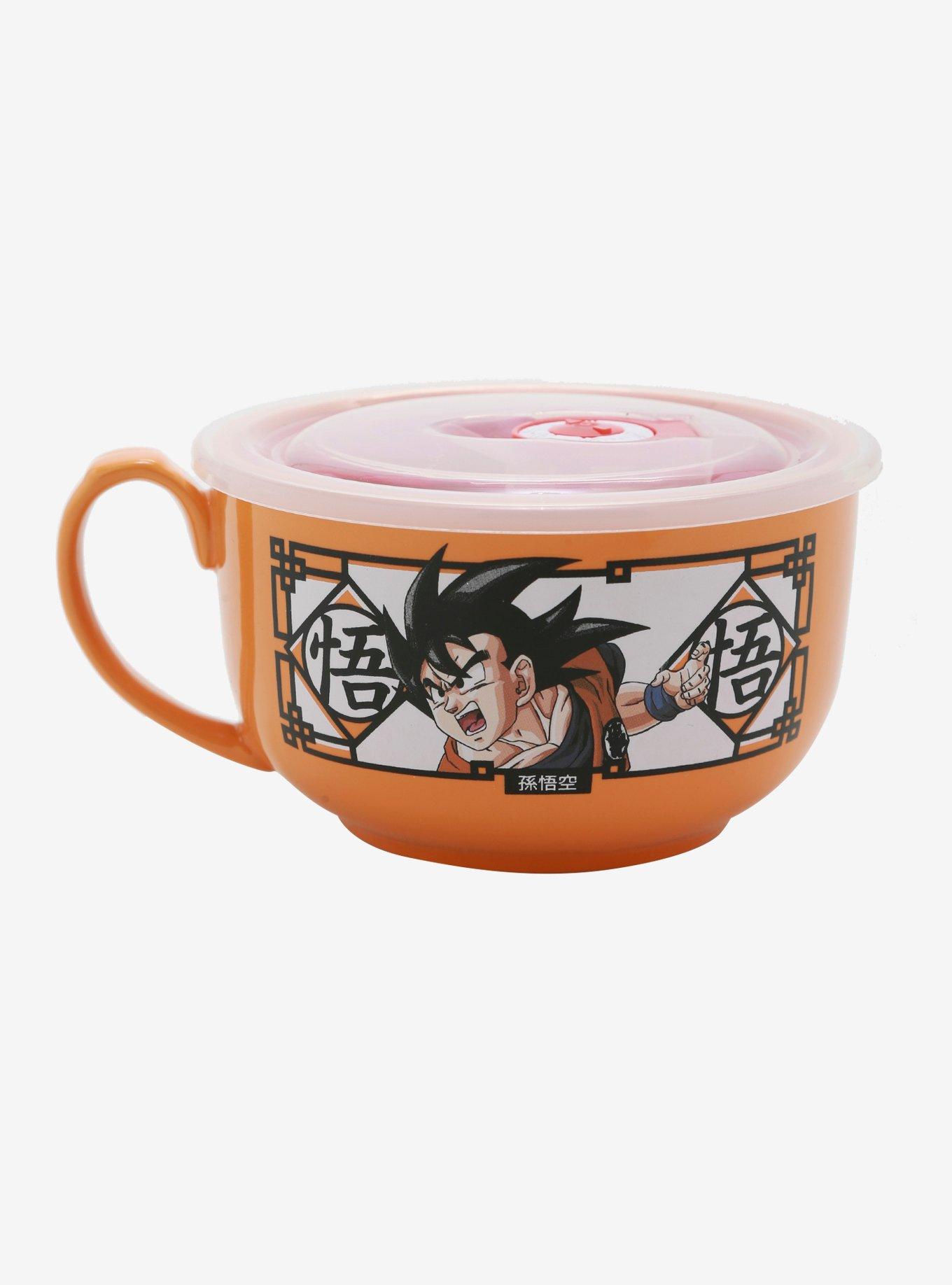 Dragon Ball Z Goku & Vegeta Soup Mug with Lid, , hi-res