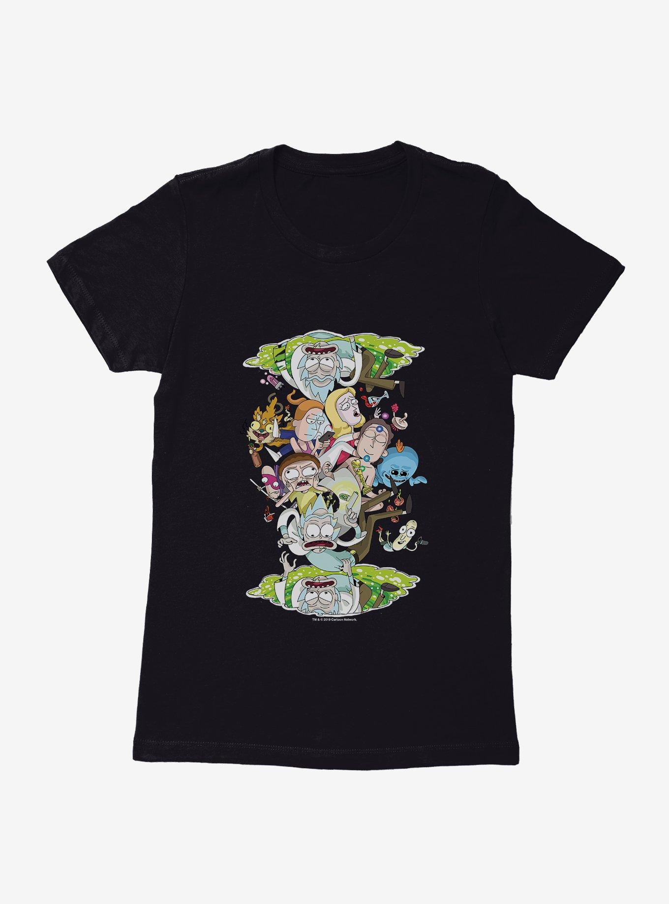 Rick and Morty Portal Loop Womens T-Shirt | BoxLunch