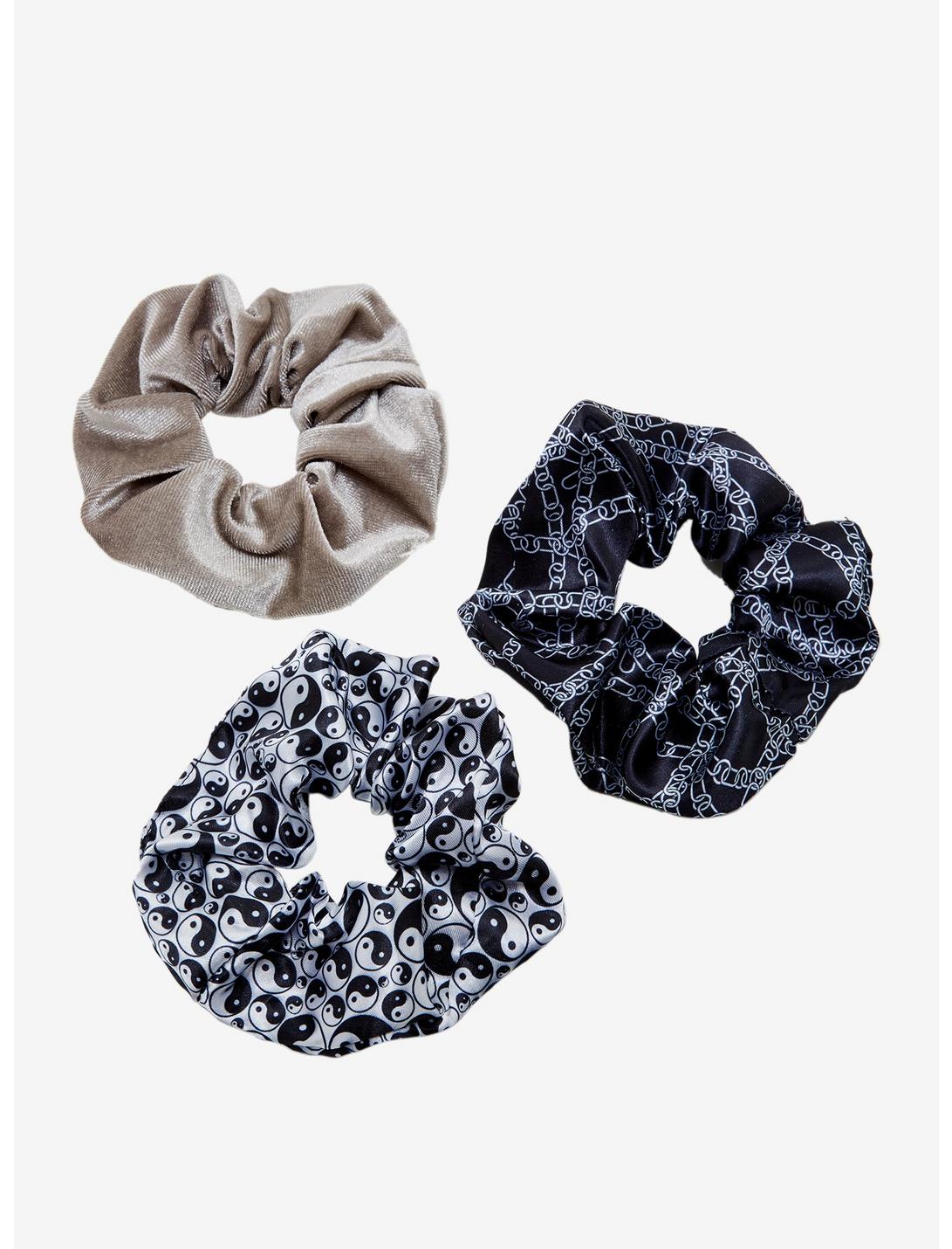 Yin-Yang Chain Scrunchie Set, , hi-res