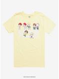 BTS Character Yellow T-Shirt, YELLOW, hi-res