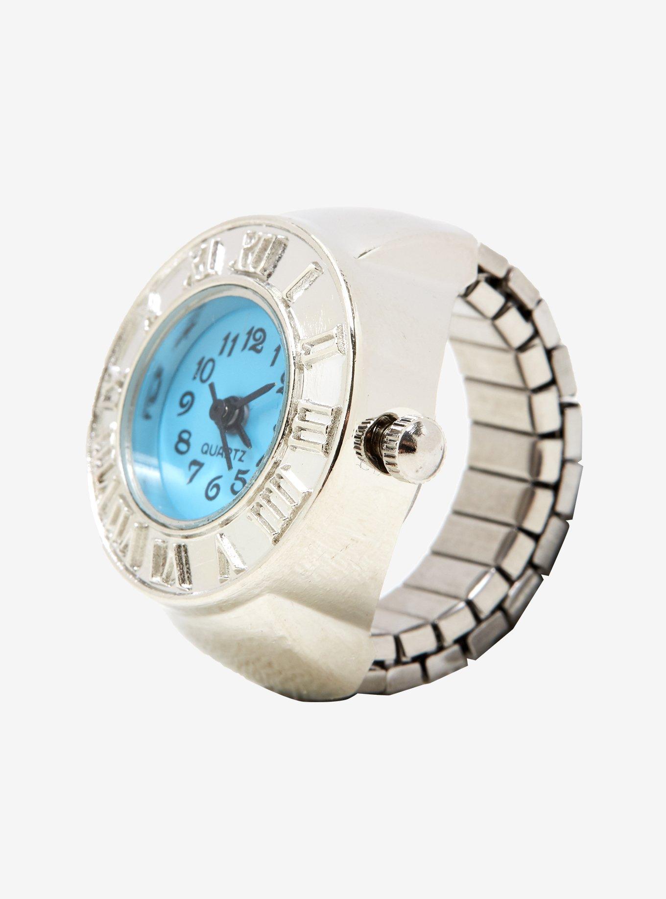 Roman Numeral Watch Ring, , hi-res