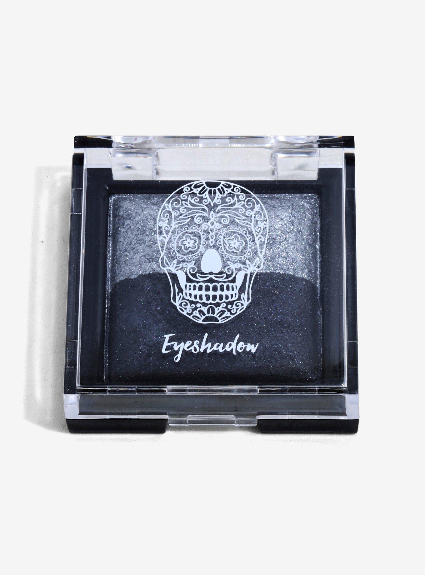 Blackheart Silver & Black Baked Duo Eyeshadow, , hi-res