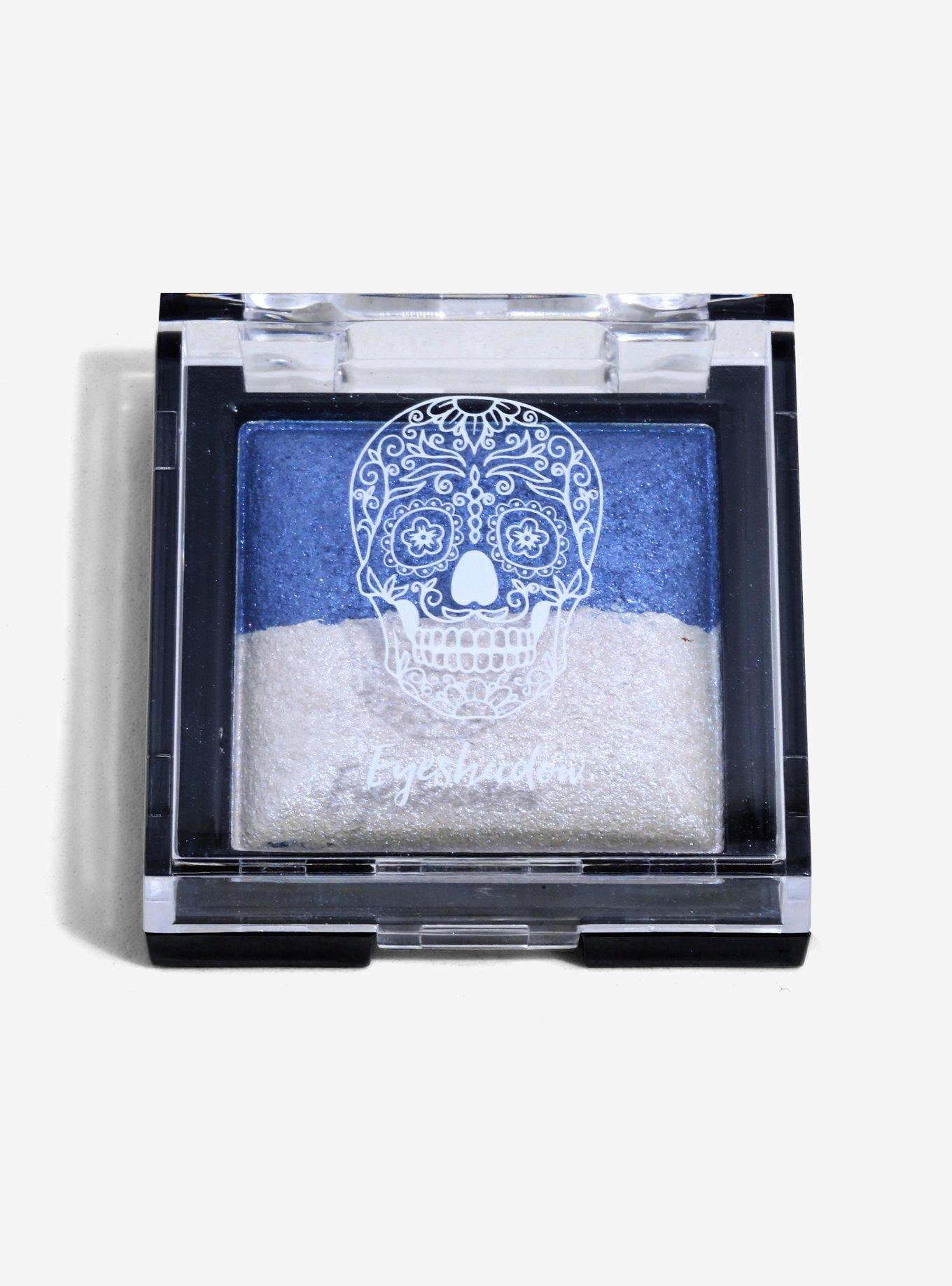 Blackheart Blue & White Iridescent Baked Duo Eyeshadow, , hi-res
