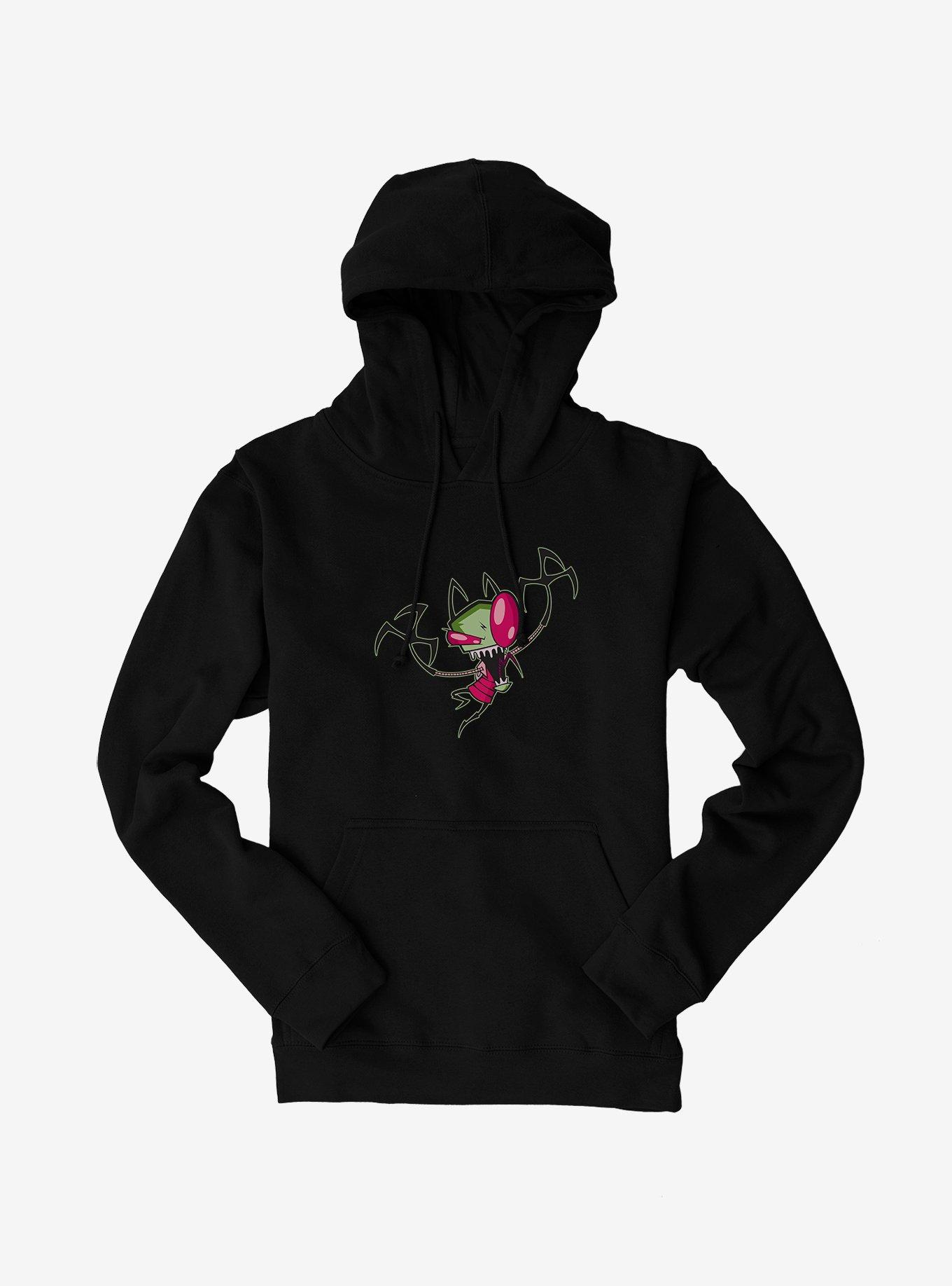 Invader Zim Florpus Hoodie, BLACK, hi-res