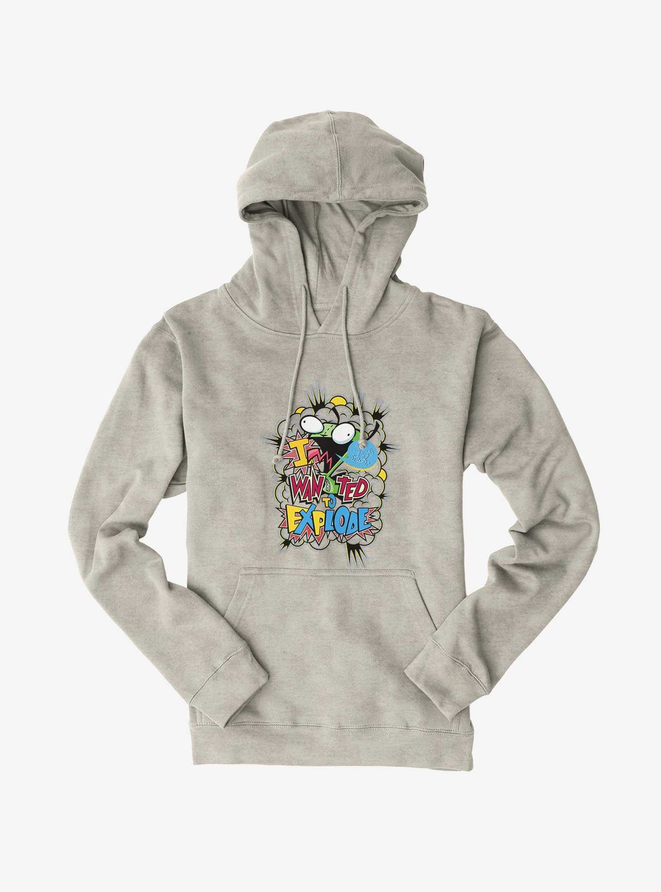 Invader Zim I Wanted To Explode Hoodie, , hi-res