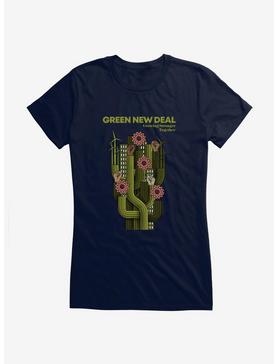 Green New Deal Growing Stronger Girls T-Shirt, , hi-res