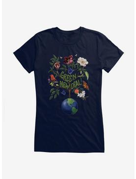 Green New Deal Tree Sprout Girls T-Shirt, , hi-res