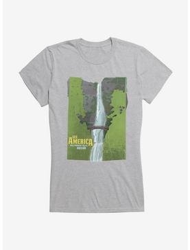 See America Multnomah Falls Girls T-Shirt, , hi-res