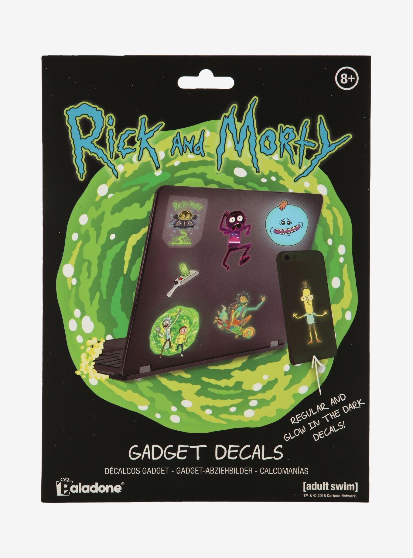 Rick And Morty Gadget Decals | Hot Topic